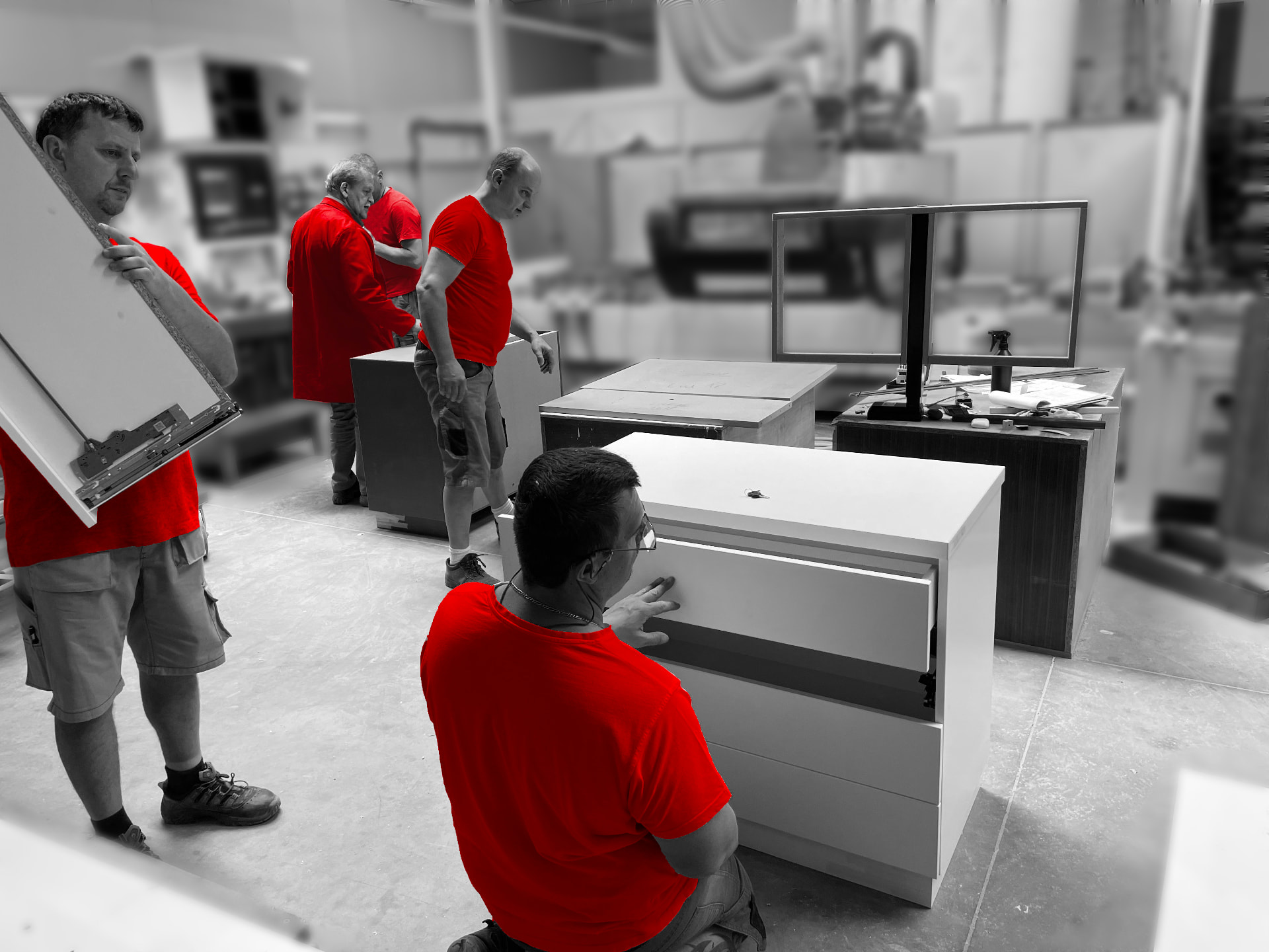 Geheimfach X1 in der Werkstatt